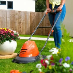 Tondeuse A Gazon électrique Sur Coussin D'air - Largeur De Coupe 25 Cm - Flymo Turbo Lite 250 -Promos Jardin Pro Magasin 05085c3727a0a2bb