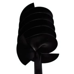 VIDAXL Tarière De Sol Avec Mèche De Tarière 180 Mm Acier Noir -Promos Jardin Pro Magasin 630d1e90d10265.81629531