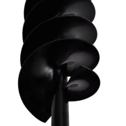VIDAXL Tarière De Sol Avec Mèche De Tarière Spirales 120 Mm Acier Noir -Promos Jardin Pro Magasin 630d1e9c672027.19733293