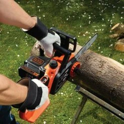 Black & Decker Tronçonneuse à Batterie Lithium-ion18v 2.0 Ah Guide Lame 25 Cm Gkc1825l20 -Promos Jardin Pro Magasin 63319b5fc2f7b0.04268996