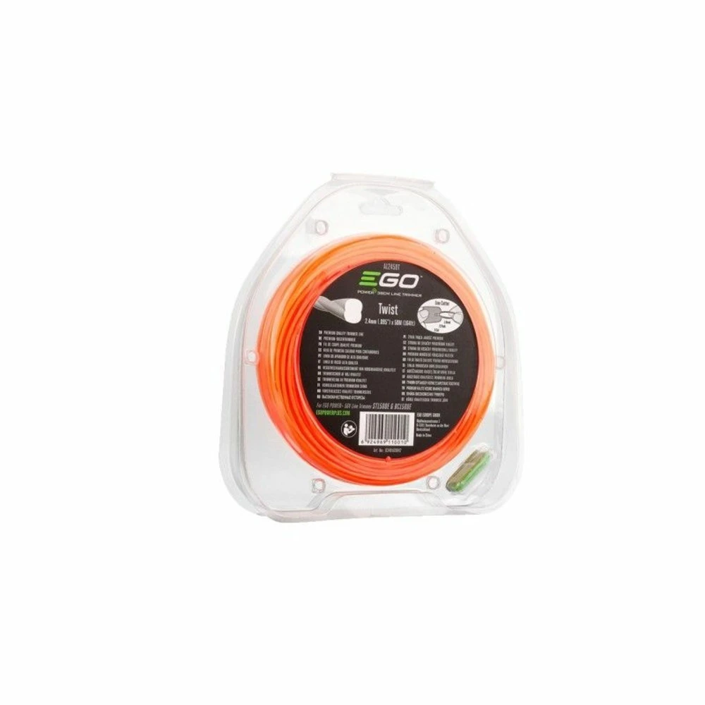 Fil Débroussailleuse Torsadé 2,4mm Longueur 75m Ego Power+ Al2475t 2 Fil Débroussailleuse Torsadé 2,4mm Longueur 75m Ego Power+ Al2475t – Image 2