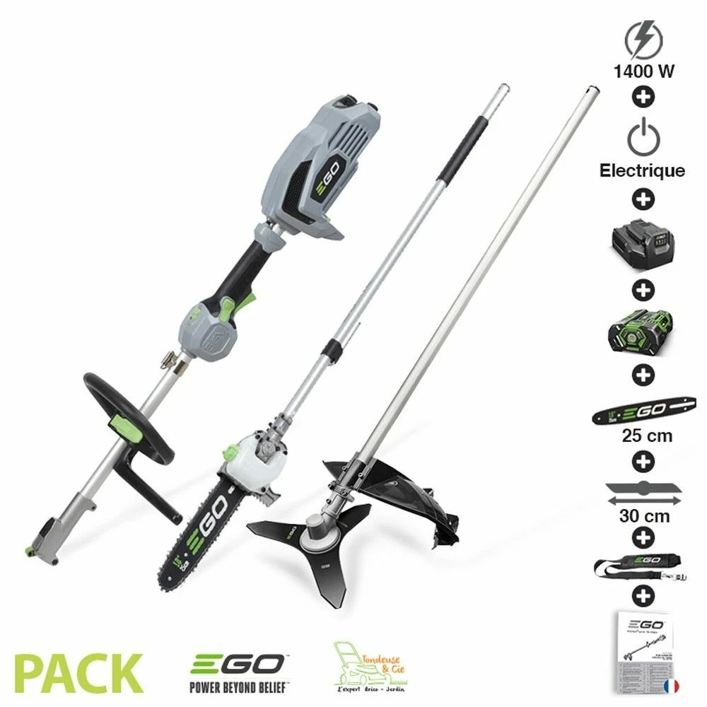Pack Entretien Espaces Verts à Batterie Tout Inclus Egopower 56 Volts 1 Pack Entretien Espaces Verts à Batterie Tout Inclus Egopower 56 Volts