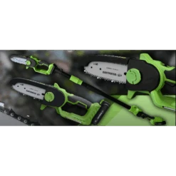 Pack Tronçonneuse Sans Fil 2en1 Avec Bras Télescopique + Batterie 20v-vert 8 Pack Tronçonneuse Sans Fil 2en1 Avec Bras Télescopique + Batterie 20v-vert -Promos Jardin Pro Magasin 6363b0dd358300.20525226