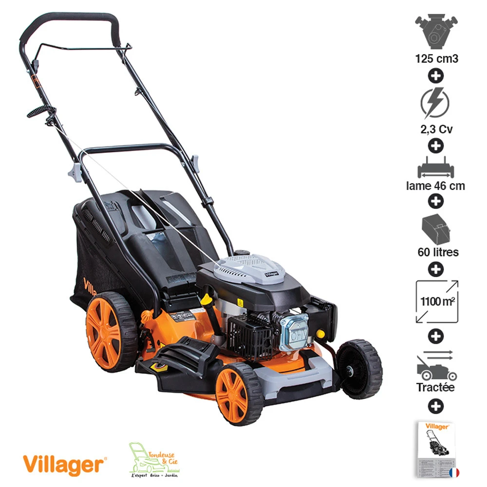 Tondeuse à Gazon Mulching Briggs Stratton Coupe 46cm Villager Prime 4111b 1 Tondeuse à Gazon Mulching Briggs Stratton Coupe 46cm Villager Prime 4111b