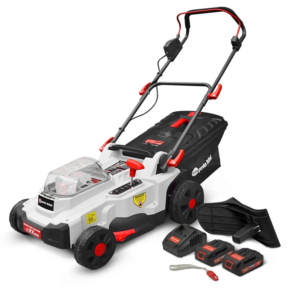 Tondeuse Rechargeable 40v (2x20v) 37cm - Batteries Et Chargeur Fournis - Elem Ga 1 Tondeuse Rechargeable 40v (2x20v) 37cm - Batteries Et Chargeur Fournis - Elem Ga