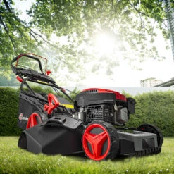 Tondeuse Thermique Autotractée 144.3cc - 46cm Avec Démarrage électrique -mulchin -Promos Jardin Pro Magasin 63c13674ceff40.04494612