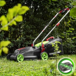 Tondeuse à Gazon 40v (2x20v) 34 Cm - Sans Batterie - Constructor -Promos Jardin Pro Magasin 63c1367607af05.55418029