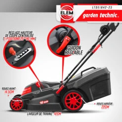 Tondeuse à Gazon électrique 1800w - 42cm - Elem Garden -Promos Jardin Pro Magasin 643d9e416b57e1.27302122