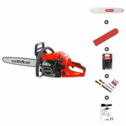 Tronçonneuse Thermique Professionnelle 62cc 3,2cv Guide Oregon 50 Cm Anti Vibration Dunsch Du32615-50c -Promos Jardin Pro Magasin 645b90ed3c2590.83915879