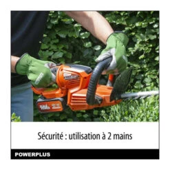 Taille-haies A Batterie 40v Dual Power Powdpg7536 - Lame 670 Mm, écartement 22 Mm - Livré Sans Batterie Ni Chargeur -Promos Jardin Pro Magasin 645b90f0a36472.12654808