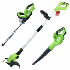 VIDAXL Tondeuse à Gazon Sans Fil Et Jeu D'outils électriques De Jardin -Promos Jardin Pro Magasin 645ce73780b980.73585875