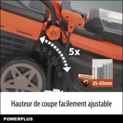 Tondeuse A Gazon A Batterie 20v 34 Cm De Coupe Powdpglws1 - Batterie 4ah Et Chargeur Inclus - Moteur Brushless -Promos Jardin Pro Magasin 648317fa7c7b93.87610036