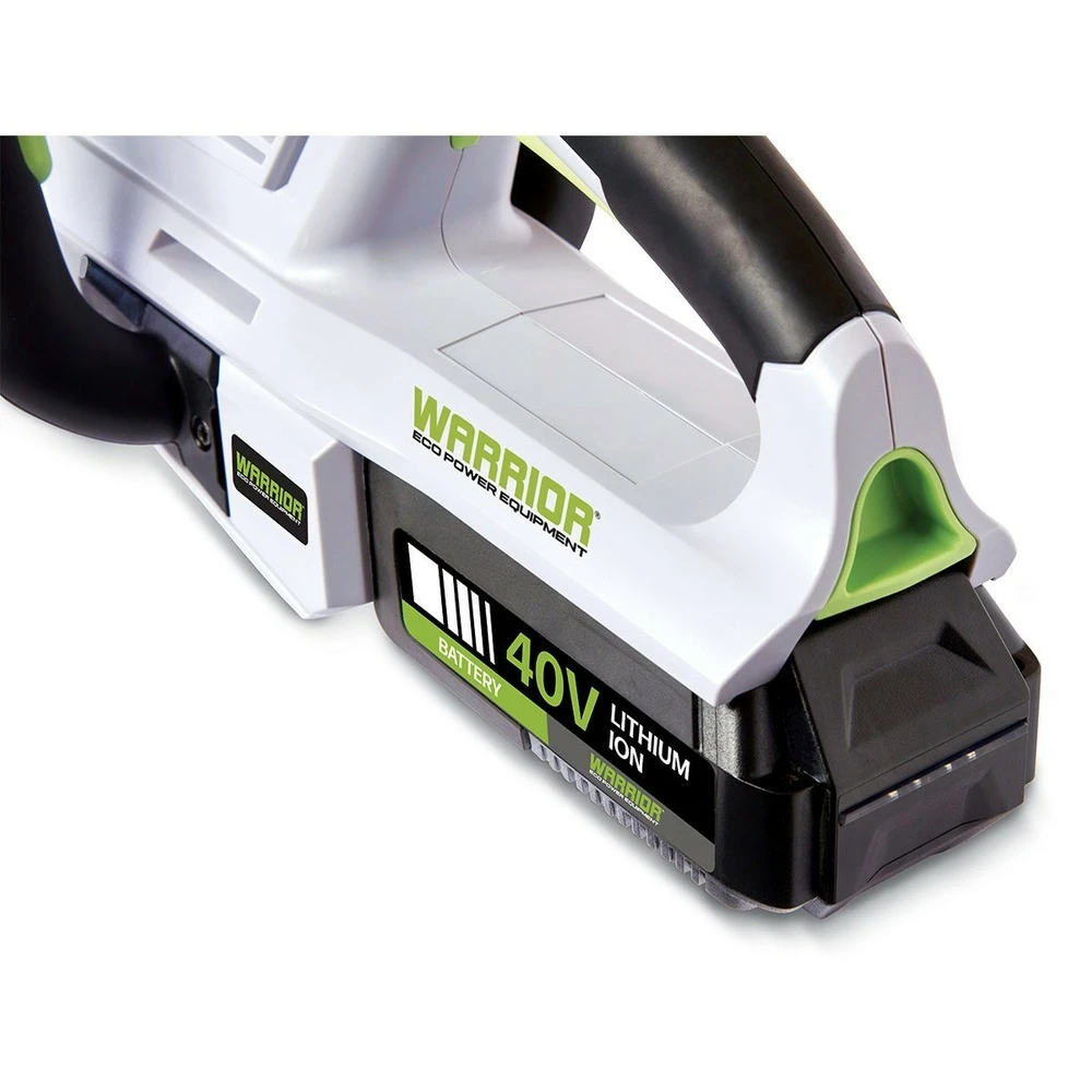 Taille-haies Sur Batterie Lithium 40v 2.5 Ah Lame 53 Cm + Chargeur Warrior 3 Taille-haies Sur Batterie Lithium 40v 2.5 Ah Lame 53 Cm + Chargeur Warrior – Image 3