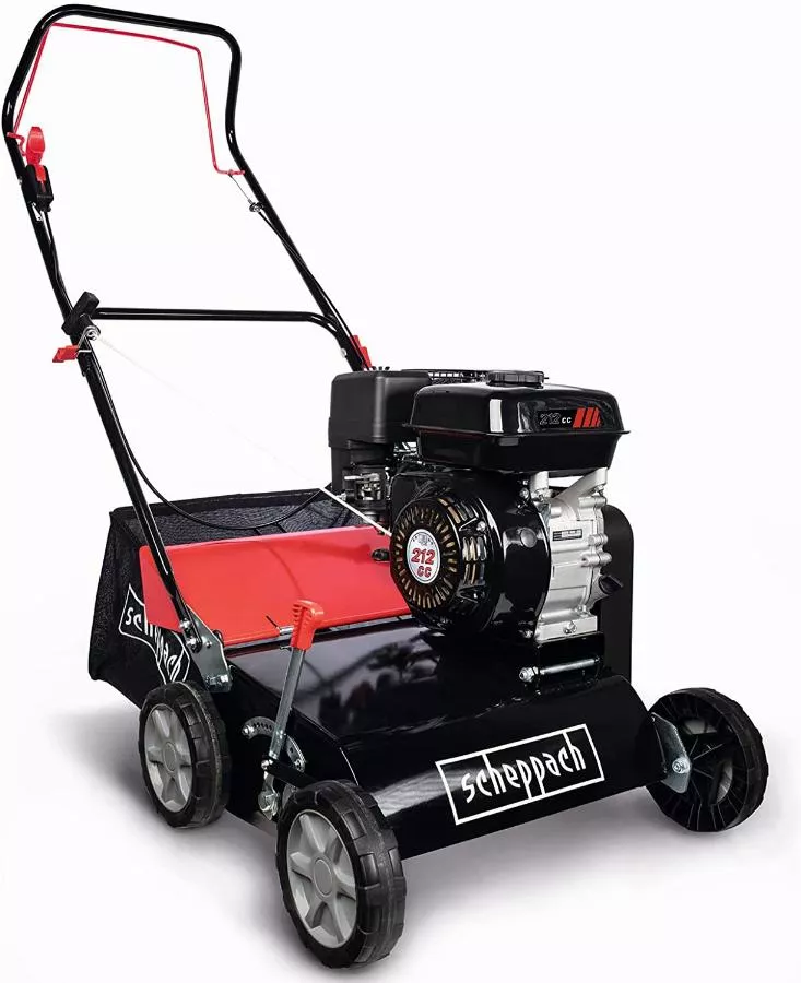 Scarificateur Thermique SCHEPPACH 4200 W 40 Cm Essence 4 T - Avec Bac De Ramassage 45 L - SC40P 1 Scarificateur Thermique SCHEPPACH 4200 W 40 Cm Essence 4 T - Avec Bac De Ramassage 45 L - SC40P