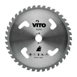 Lame De Coupe Débroussailleuse 40 Dents-diamètre 255mm Alesage 25.4-tungstène