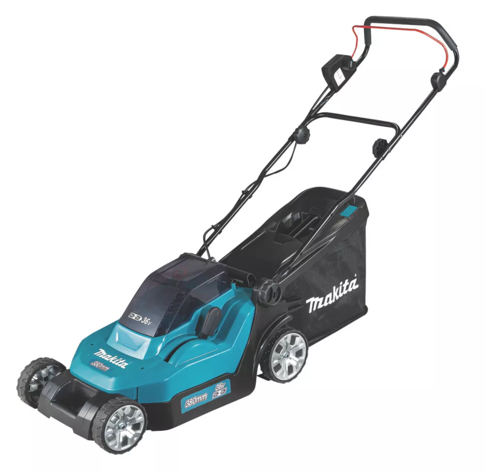 Tondeuse à gazon Rotative Makita DLM382Z 36V Li-Ion LXT Sans Fil 38cm - Sans Batterie 1 Tondeuse à gazon Rotative Makita DLM382Z 36V Li-Ion LXT Sans Fil 38cm - Sans Batterie