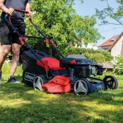 Tondeuse Thermique 46 Cm MS161-46 SCHEPPACH 3000W 4.1CV - 5911244905 -Promos Jardin Pro Magasin ms16146 scheppach diy garten anwendung garten sommer auswurf1 na